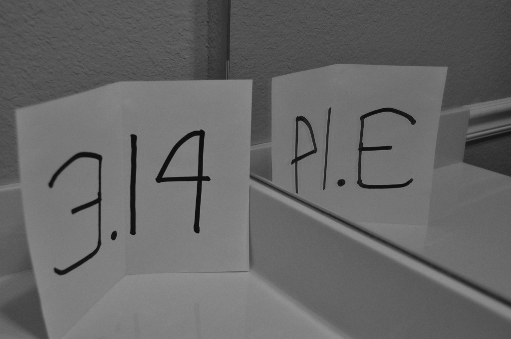 3.14 in the mirror is Pie!